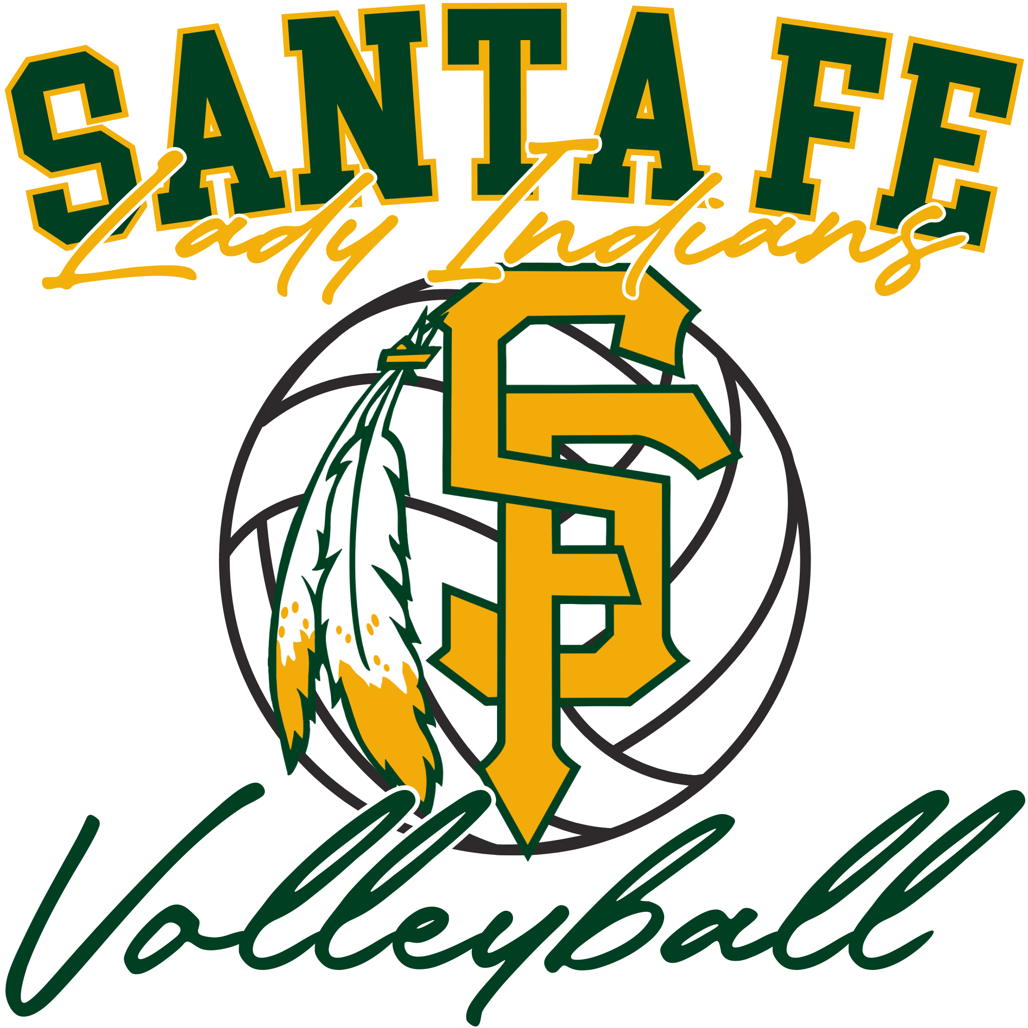 Santa Fe Lady Indians Volleyball