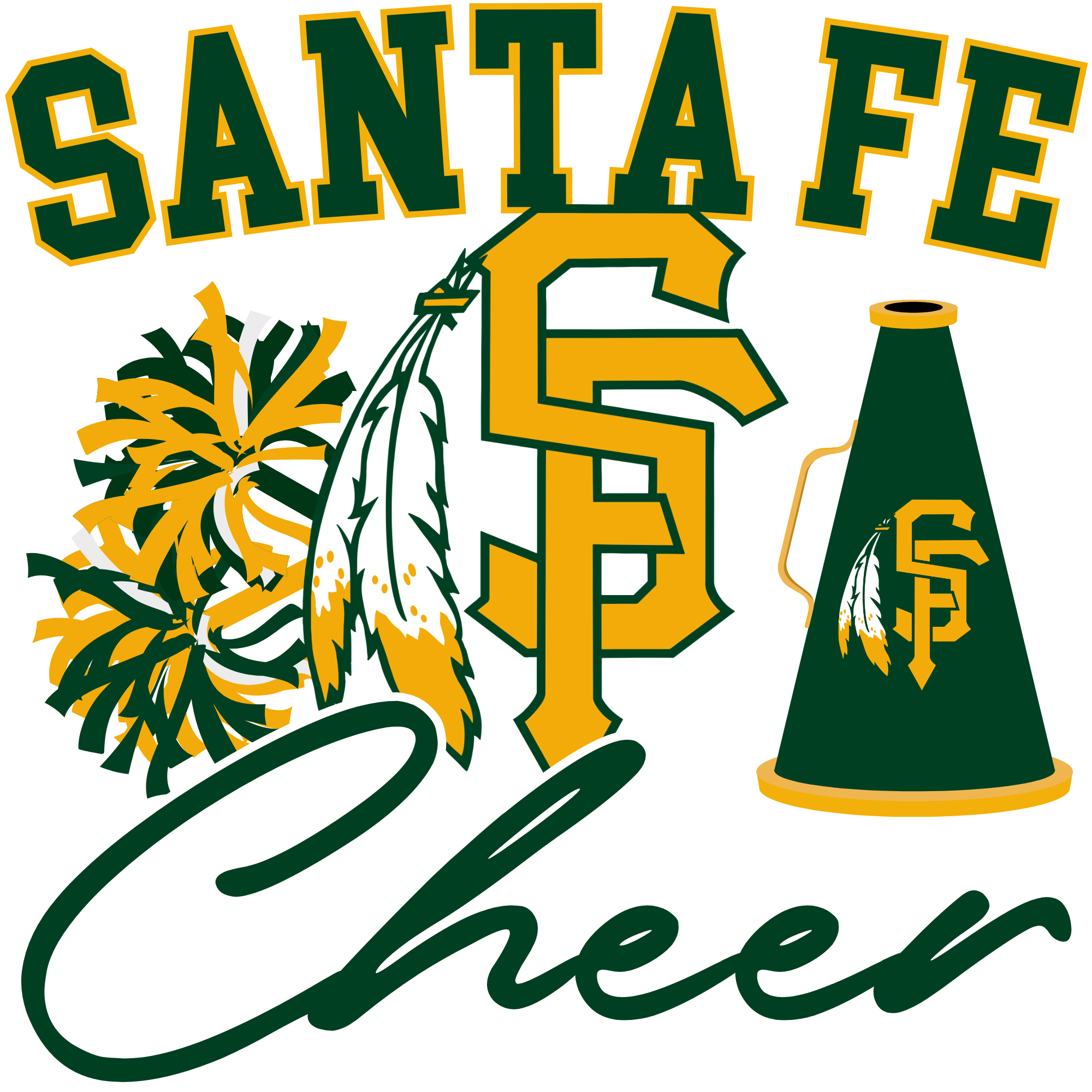 Santa Fe Indians Cheer