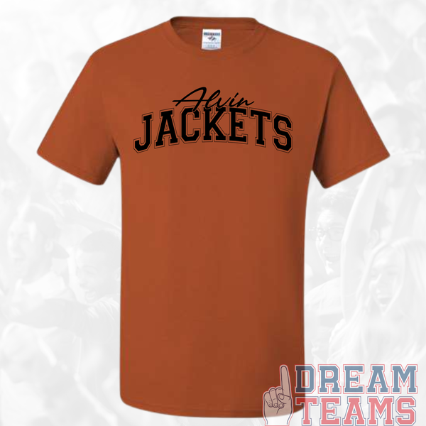 Alvin Yellowjackets - Varsity Arch Tee