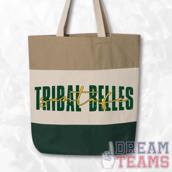 Santa Fe Indians Tribal Belles - Stretched - Tri Tote*