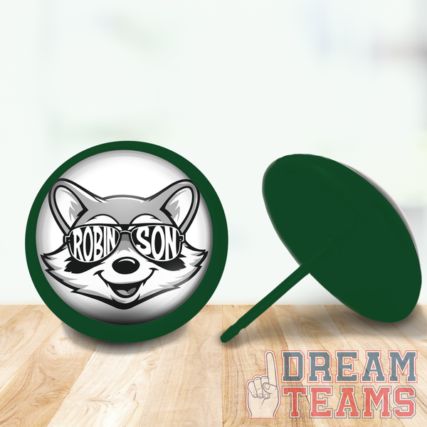 Robinson Elementary Rangers_Tie Dye - Stud Earrings*